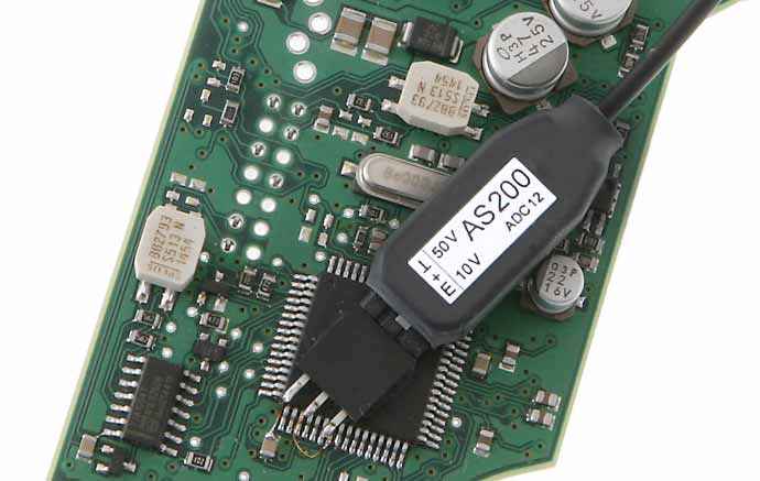 Application with optical sensor AS200